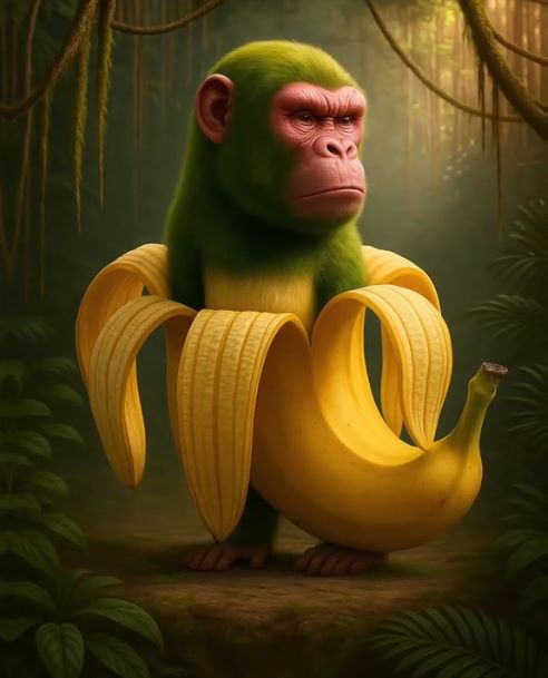 Chimpanzini Bananini in action