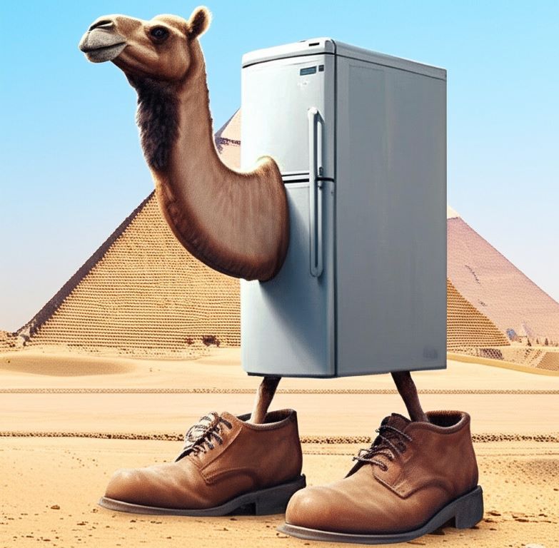 Frigo Camelo with Samsung refrigerator variant