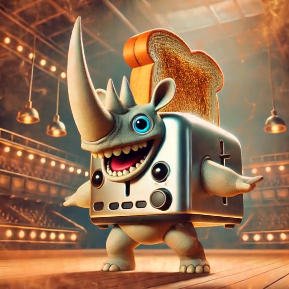 Rhino Toasterino character image